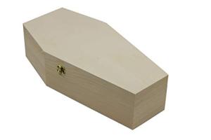 Halloween Coffin Box - Spooky Décor and Party Favor