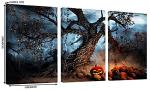 Halloween Canvas Wall Art Set - 3 Piece