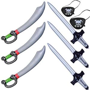 Caribbean Pirates Inflatables Swords for Halloween Party Props