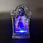 4 PCS LED Graveyard Tombstone Lights for Halloween