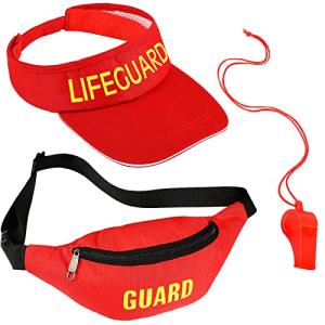 SATINIOR Classic Halloween Guard Costume Set with Hat & Whistle