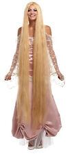 Beige Long Straight Halloween Wig for Adults