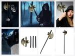 Medieval Executioner Axe for Viking Costume and Cosplay