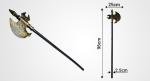 Medieval Executioner Axe for Viking Costume and Cosplay