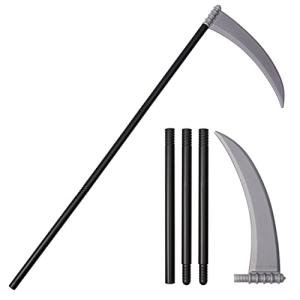 Detachable Grim Reaper Scythe with Adjustable Staff