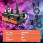 Fog Machine with Disco Ball and LED Lights