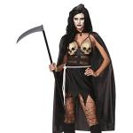 Detachable Grim Reaper Scythe with Adjustable Staff