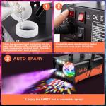 Fog Machine with Disco Ball and LED Lights