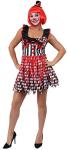 Killer Clown Couples Halloween Costume Set - Large/Medium