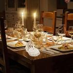 Halloween Skeleton Hand & Skull Candle Holders