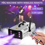Professional Fog Machine with LED Lights for Halloween