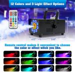 Wireless RGB Fogger with Remote Controller