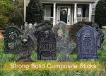 10 Halloween Tombstone Yard Decorations by GameXcel