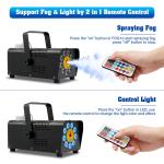 Wireless RGB Fogger with Remote Controller