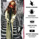 Zombie Animatronic Halloween Decoration - Indoor/Outdoor