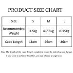 Pet Halloween Costumes Cape for Dogs & Cats