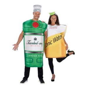 ORION COSTUMES Gin & Tonic Couples Halloween Costumes