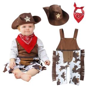 Cowboy Costume for Babies and Toddlers 12-18 Months