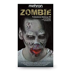 Mehron Zombie Character Makeup Kit for Halloween