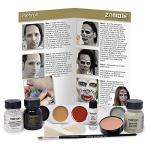 Mehron Zombie Character Makeup Kit for Halloween