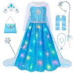 Girls' Princess Costume for Halloween Dress Up