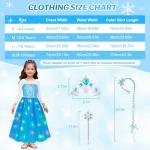 Girls' Princess Costume for Halloween Dress Up