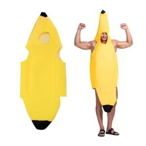 Funny Banana Costume for Adults and Kids