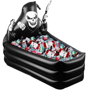 44 Inch Inflatable Grim Reaper Coffin Cooler
