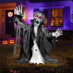 Motion-Activated Zombie Groundbreaker Halloween Decoration