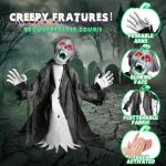 Motion-Activated Zombie Groundbreaker Halloween Decoration