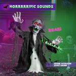 Motion-Activated Zombie Groundbreaker Halloween Decoration