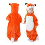 Fox Baby Animal Onesie Pajamas Halloween Costume