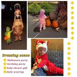 Green Dinosaur Hooded Romper for Kids