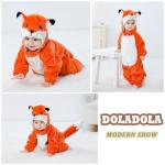 Fox Baby Animal Onesie Pajamas Halloween Costume