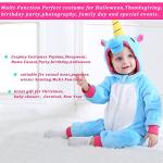Unicorn Hooded Onesie for Toddlers Ages 4-5