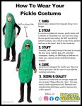 Green Pickle Halloween Costume - Men's Adult