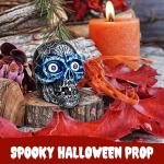 Motion-Activated Skull with Glowing Eyes and Sounds