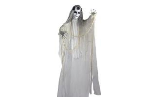 Animated Moaning Skeleton Bride Halloween Prop