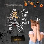 Screaming Skeleton with Motion Sensor & Sound