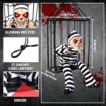 Screaming Skeleton with Motion Sensor & Sound