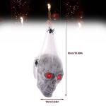 Voice Activated Hanging Skeleton with Light-Up Eyes
