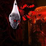Voice Activated Hanging Skeleton with Light-Up Eyes