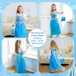 Girls' Princess Costume for Halloween Dress Up