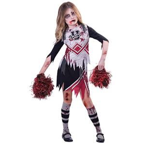 Zombie Cheerleader Halloween Costume for Kids