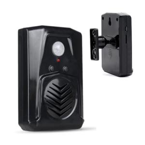 Small Black PIR Infrared Motion Sensor Halloween Sound Box