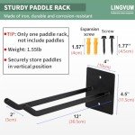 PE-Coated Paddle Storage Rack for 4 Paddles