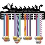 Dragon Boat Paddles Medal Display Rack - Black