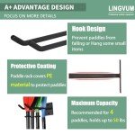 PE-Coated Paddle Storage Rack for 4 Paddles