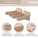 Wooden Paddle Storage Rack for Dragon Boat Paddles