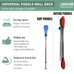 PE-Coated Paddle Storage Rack for 4 Paddles